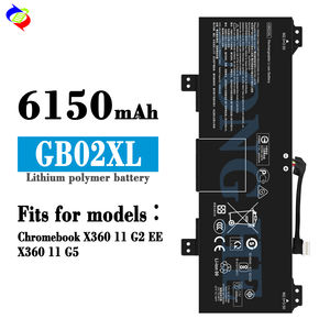 แบตเตอรี่ชาร์จได้สำหรับแล็ปท็อป GB02XL สำหรับ <span class=keywords><strong>HP</strong></span> <span class=keywords><strong>Chromebook</strong></span> X360 11 G2 EE X360แบตเตอรี่ลิเธียม11 G5 - Product Image 1