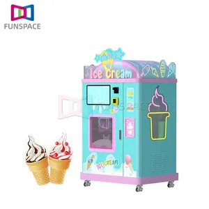 Penjualan Grosir Harga Murah Mesin Penjual Otomatis Es Krim Mini Booth Kamar Mesin Penjual Es Krim untuk Dijual