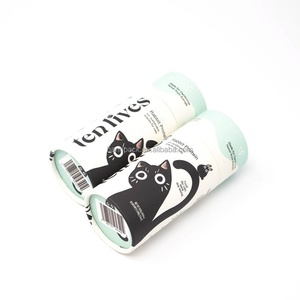 Recyclable Custom Design Cylinder <b>Round</b> <b>Box</b> Food Grade Paper Tube Packaging for Pet Treats Snack - Product Image 6