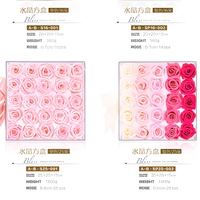 Hflora Großhandel Feiertagsgeschenke Liebhaber Mutter Weihnachten Geburtstag Ewige Rose Konservierte Rose in Acrylbox Geschenk