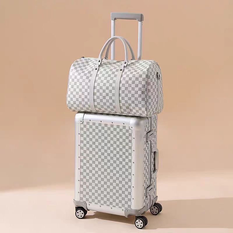 White with bag