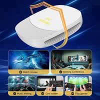 TV Box Android Inteligente con IPTV TV98 ATV MAX, Actualización de Android 10 a 14, Procesador de Cuatro Núcleos, Reproducción Multimedia en Múltiples Idiomas, Gran Oferta