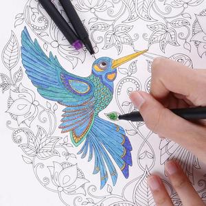 High Quality 0.4mm 100colors Non Toxic Water Based Ink Writing Drawing Art Marker - Product Image 2