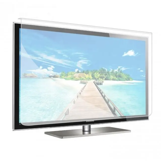 Clear Acryl Anti-Gebroken Verwijderbare Waterdichte Blauw Licht Filter Tv Screen Protector Bescherming