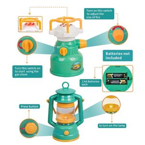 Herramienta de juguete para acampar Juego de campamento al aire libre Kit de supervivencia con tienda grande - Product Image 5