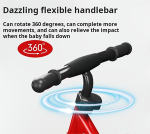 دراجة أطفال بتصميم جديد، دراجة توازن للأطفال تعمل بالدفع بالقدم، دراجة أطفال قابلة للطي بعجلتين - Product Image 4