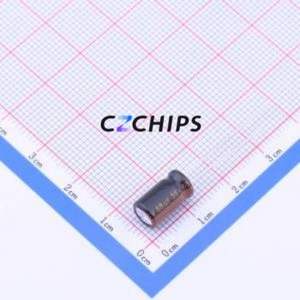 Condensador Electrolítico de Aluminio de Montaje Pasante RXW680M1VBK-0611, Componente de Montaje Pasante THT, D6.3xL11mm 68uF 20% 35V 2.5mm - Product Image 1