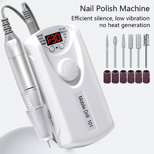 Perceuse à ongles électrique sans fil 35000 tr/min, machine de polissage professionnelle pour le retrait du gel et la manucure en salon - Product Image 5