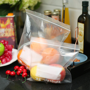 Reusable Food Freezer Storage <b>Packaging</b> <b>Bags</b> Ldpe Plastic Zipper Plastic <b>Bag</b> With Retail Box <b>Packaging</b> - Product Image 5
