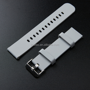 Pulsera de silicona de alta calidad con logotipo impreso, correa de reloj personalizada para samsung <span class=keywords><strong>watch</strong></span> 4, correa de lujo - Product Image 1