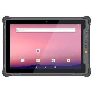 Industrial Android 12 OS Waterproof Rugged Tablet 4G/NFC Handheld with WiFi Camera NFC Shockproof LCD Screen Compatible Windows