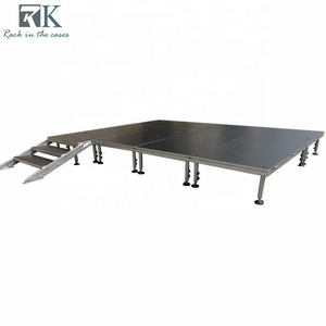 Escenarios Portátiles de Fácil Instalación de 1x1m, Escenario Móvil de Aluminio para Conciertos al Aire Libre - Product Image 4