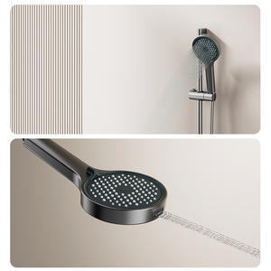 <span class=keywords><strong>Set</strong></span> <span class=keywords><strong>Doccia</strong></span> a Parete in Lega di Alluminio con Controllo Acqua Calda <span class=keywords><strong>e</strong></span> Fredda, Tubo Flessibile <span class=keywords><strong>e</strong></span> <span class=keywords><strong>Doccetta</strong></span> per Bagno Moderno 3023 - Product Image 3