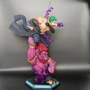 Purgatorio Asura tre coltello flusso doppia testa uno ha messo tremila mondi a doppia estremità luminescenza Luffy Anime figura Zoro - Product Image 3