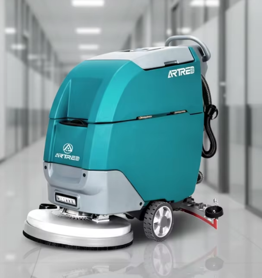 Industrial Floor Washing Scrubbing Walk Behind Floor Scrubber Floor Cleaning Machine Scrubber