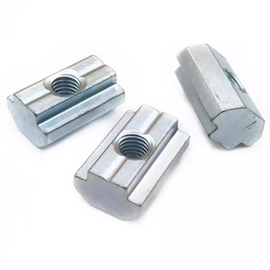 Produk <span class=keywords><strong>Solar</strong></span> Threaded Slide In T-slot Nut <span class=keywords><strong>Aluminium</strong></span> Extrusions Slide Nut Digunakan untuk Pemasangan Panel Surya T-nut - Product Image 5
