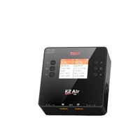 ISDT K2 Air AC 200W DC 500Wx2 20A Balance de doble canal cargador rápido inteligente descargador LiPo LiFe Lilon LiHv NiMh Pb batería RC Coche