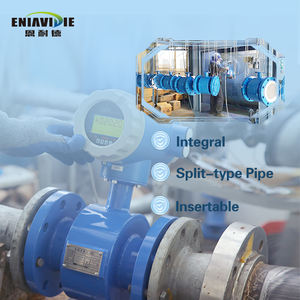 DN125パイプ接続PTFE 0.5高精度電磁流量計強酸とベース泥とスラリー - Product Image 2