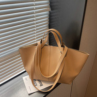 Sac fourre-tout décontracté pour femme JY - Sac à bandoulière tendance et luxueux de grande capacité avec un design en PU résistant à l'eau