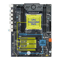 Nouvelle carte mère X99-DS4 avec double PCIe3.0 X16, prend en charge les processeurs Xeon E5 V3/V4, 4x DDR4, SATA3.0, 2x NVMe M.2 SSD, carte mère X99