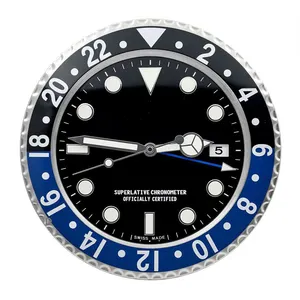 New Arrival món quà sang trọng cổ tay Watch thương hiệu siêu chất lượng cao kim loại đồng hồ treo tường