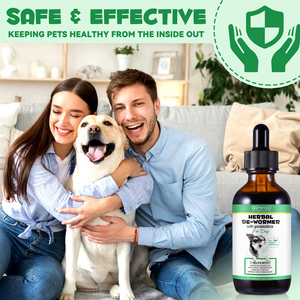 Oimmal Private Label Detox <strong>Dog</strong> Supplement Herbal De-Wormer Liquid Drops With Probiotics <strong>for</strong> <strong>Dogs</strong> Cats Pet Supplement - Product Image 2