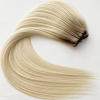 Extensions de cheveux vierges chinois ultra-légères, lisses et soyeuses, pour un confort maximal
