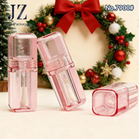 Emballage cosmétique en plastique vide Jinze, conteneur pour gloss à lèvres, tubes à gloss à lèvres uniques