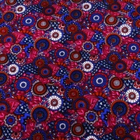 Échantillon gratuit tissé 100% polyester style ethnique paisley imprimé velours 5000 tissu textile pour vêtements indiens et housse de canapé