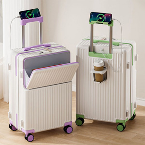 Sac de voyage technologique avec emplacement intégré pour batterie externe et fermeture éclair antivol - Product Image 2