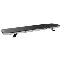 Barre lumineuse d'avertissement d'urgence LED haute puissance de 1,2 m, rouge, bleu, ambre, lumière stroboscopique de toit pour voitures et camions