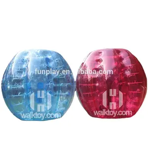 工厂价格定制TPU/PVC EN14960人体充气保险杠泡泡球用于户外运动玩