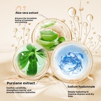 Masque pour les yeux à l'aloe vera, réparation de la peau, atténuation des cernes, réduction des taches brunes, régulation de la barrière cutanée, réduction des ridules
