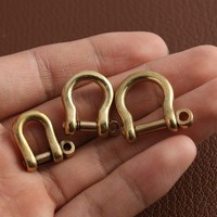 EA904 Quincaillerie métallique de luxe en laiton pour sacs, connecteurs et accessoires de fabrication sur mesure de qualité fer à cheval, vente en gros