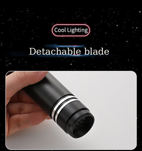 Haute qualité métal poignée lourd duel sabre briquet sabre laser double sabre laser en plastique sabre laser jouet véritable sabre laser pour les enfants - Product Image 4
