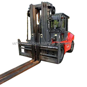 Montacargas Diésel Usado Heli CPCD100 de 10 Toneladas, Excelente Rendimiento, Precio Económico, Motor Principal en Buen Estado, Montacargas de Segunda Mano de 10 Toneladas, China - Product Image 1