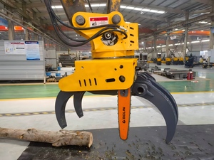 खुदाई हाइड्रोलिक लॉग ग्रांपल | सभी ब्रांडों के लिए अनुकूलन वानिकी - Product Image 6