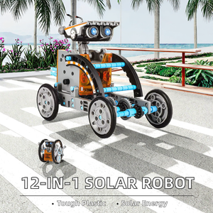 Giocattoli Robot Solari <span class=keywords><strong>Fai</strong></span>-<span class=keywords><strong>da</strong></span>-<span class=keywords><strong>Te</strong></span> per Bambini, Kit Educativi in Plastica a Energia Solare STEM - Product Image 2
