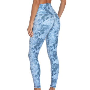 Customize Gym <b>Leggings</b> Butt Lifting High Waist Workout Yoga Pants Sports Fitness Women Yoga <b>Leggings</b> With <b>Pocket</b> - Product Image 2