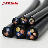 Kabel Listrik Fleksibel PVC 2/3/4/5 Inti 0.5mm 0.75mm 1mm 1.5mm 2.5mm Kabel Elektrik Lunak