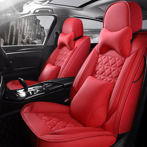 Ensemble complet de housses de siège de voiture en cuir 7 places imperméables pour véhicule familial - Product Image 6