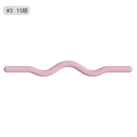 Barre de Pilates lestée en silicone antidérapante avec logo personnalisé pour la maison, la gym, le fitness, le yoga et l'entraînement