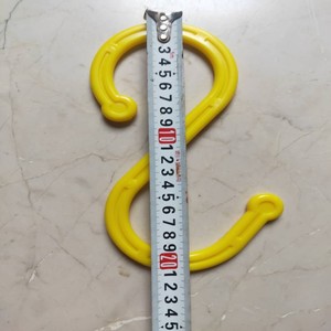 S Type Plastic Cable <b>Hooks</b> Large And Small Size For Construction Site Wire Hanging Use - Product Image 3