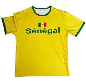 Camiseta de campaña personalizada de Senegal para hombre, camiseta de gran tamaño, tela de sublimación de calor, retrato de Presidente para promoción deportiva de fútbol - Product Image 1