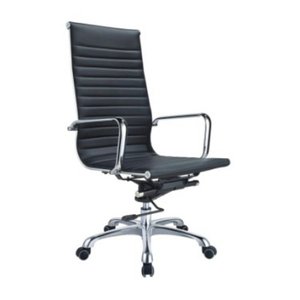 Silla de oficina moderna y cómoda de cuero 36019-1010D/B/A - Product Image 6