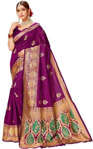Saris en soie artificielle pour occasions spéciales, mariages, designs modernes multicolores, lavables, durables, pour femmes, vente en gros Alphanumero - Product Image 5