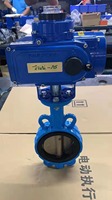 Vanne papillon à vis sans fin D341X PN16 avec siège EPDM en fonte ductile DN50-DN1200