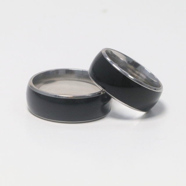 Customized Size Non-charging RFID Metal/ceramic Smart NFC Ring