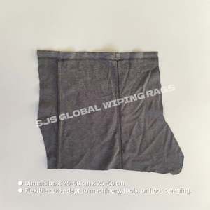 Paños de Limpieza de Felpa Suave 100% Algodón de Colores Mezclados, de Alta Eficiencia y Bajo Costo, para Uso Industrial - Product Image 3