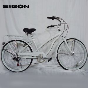 <span class=keywords><strong>SIBON</strong></span> B0270102 26 "fabriqué en Chine en acier à haute teneur en carbone frein Beach Cruiser vélo - Product Image 2